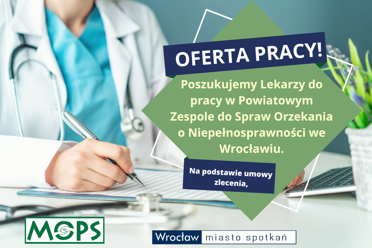 oferta pracy dla lekary logo mops logo wrocław miasto spotkań 
